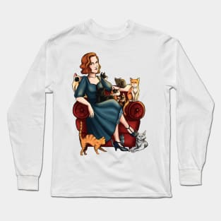 Cat Lady Long Sleeve T-Shirt